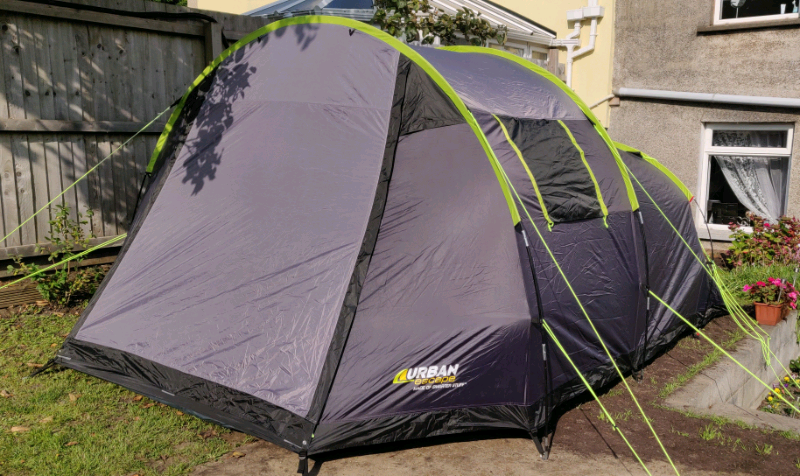 Urban Escape 4 Person Tunnel Tent | in 